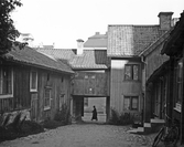 Gårdsinteriör Gamla gatan, 1940