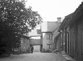 Gårdsinteriör Gamla gatan, 1936