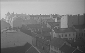 Vy söderut mot Järntorget  från Fredsgatan, 1940