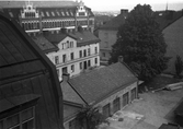 Vy över Gamla gatan från Fredsgatan, 1937