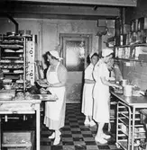 Interiör från Kakboden på öster, 1957