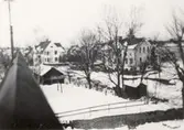 Vy från järnbro vid Centralstation, 1937