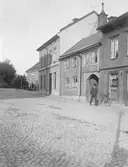 Rak- och frisersalong på Storgatan, 1920-tal