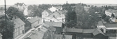 Panoramabild mot söder från Änggatan, 1937