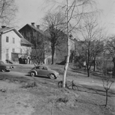 Gård på Västra Storgatan i Hallsberg, 1960