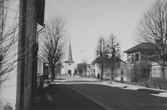 Västra Storgatan i Hallsberg västerut, 1947