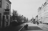Västra Storgatan i Hallsberg västerut, 1945