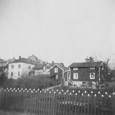 Bebyggelse på Allégatan i Hallsberg, 1944