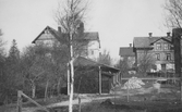 Bebyggelse på Allégatan i Hallsberg, 1944