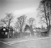 Hus vid Allégatan i Hallsberg, 1948