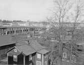 Del av Hallsberg bangård, 1959