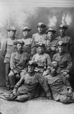 Soldater under mobilisering, 1914