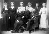 Familjen Gustafsson i Västanfors, 1910 ca