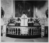 Sven Ljungren predikar i Hovsta kyrka, 1940-tal
