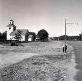 Böda kyrka och kyrkogård.