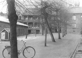 Bakgård på Drottninggatan 33, 1953