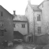 Bakgård på Drottninggatan 38, 1953