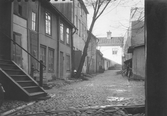 Stenlagd gård på Drottninggatan 54 A,B, 1953