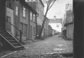 Stenlagd gård på Drottninggatan 54 A,B, 1953