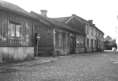 Huslänga på Kyrkogårdsgatan, 1953