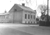 Rivningshus i hörnet Änggatan-Kyrkogårdsgatan, 1953