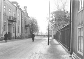 Kyrkogårdsgatan mot Södra allén, 1953
