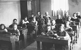 Elever vid Västra Marks skola, 1920