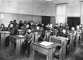 Elever vid Västra Marks skola, 1920-tal