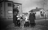 Barngrupp på väster, 1940-tal