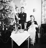 Barndop hos familj Jonsson, 1943
