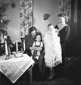 Barndop hos familj Jonsson, 1943