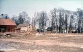 Markbackens ladugård och magasin samt länsmansgård, 1960