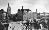 Vasabron mot öster, 1950-tal