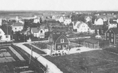 Utsikt västerut från Rex skofabrik, 1923-1924