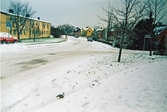 Apelvägen västerut från Hjärstavägen, 1990-tal