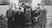 Arbetare på Samuel Peterssons Skofabrik, 1929