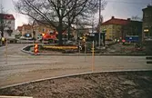 Gatuarbeten vid Hertig Karls plan, 2000