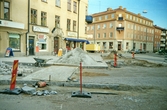 Gatuarbeten på Ekersgatan, 2001