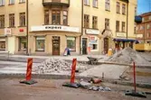 Gatuarbeten på Ekersgatan, 2001