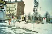 Byggnation vid Järnvägsgatan, 2005