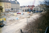 Byggnation i kvarteret Gnistan, 1998-04-16