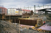 Arbeten på Olaitunneln, 1998-04-19