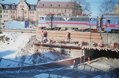 Arbeten på Olaitunneln, 1998-04-29