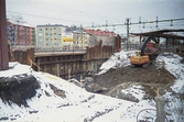 Arbeten på Olaitunneln, 1998-04-29