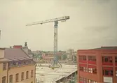 Byggnation i kvarteret Gnistan, 1998-09-14