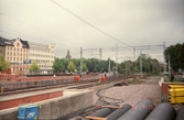 Arbeten vid Centralstationen,  1998-09-15