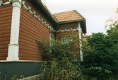 Nordöstra fasaden på Lundmarkska villan, ca 1985