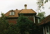 Östra fasaden på Lundmarkska villan, ca 1985