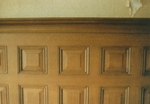 Detalj av panel i Lundmarkska villan, ca 1985