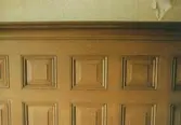 Detalj av panel i Lundmarkska villan, ca 1985